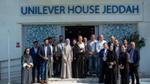 Unilever Arabia leadership team with CEO Hein Schumacher
