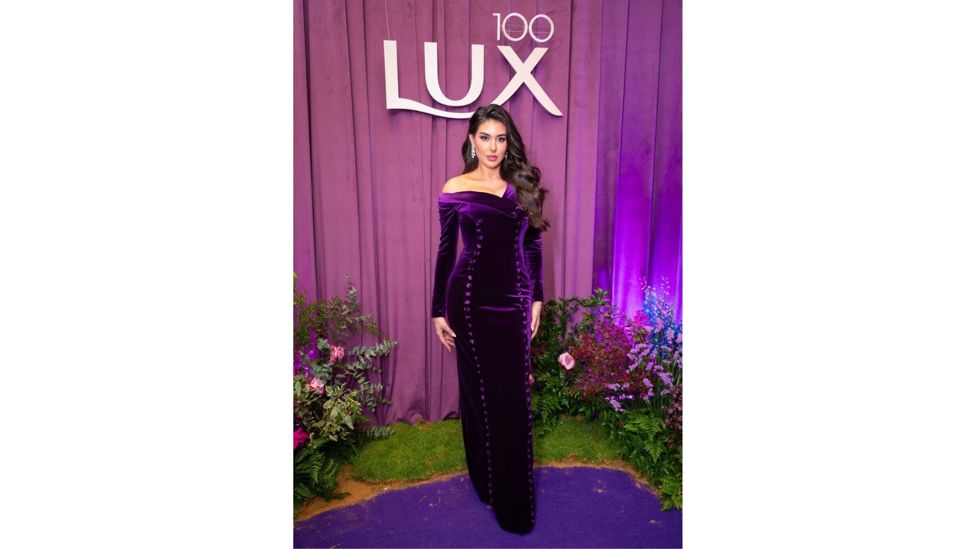 Photo of a woman at the Lux 100th year anniversary celebration