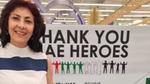 Customers at United for UAE campaign in stores