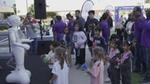 Families celebrating at Dubai personal care factory family carnival