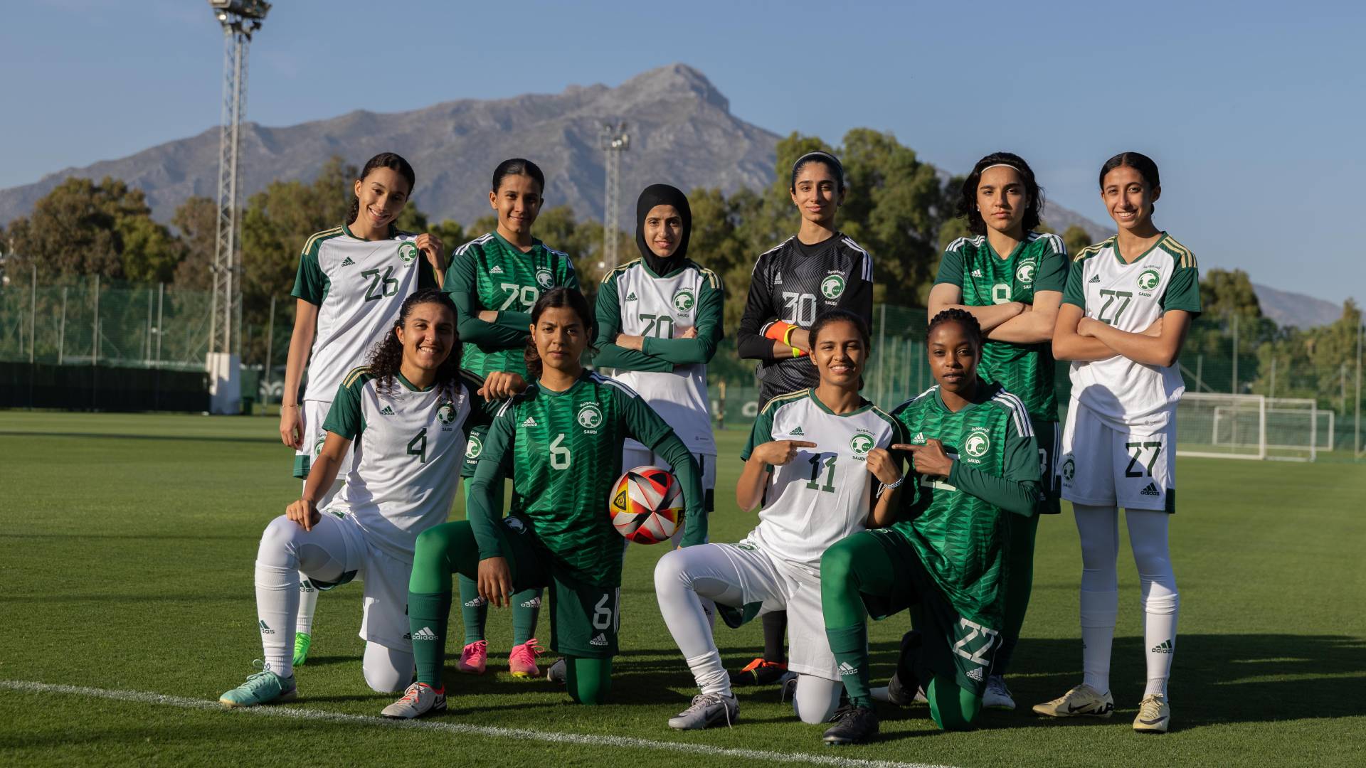 Saudi women football team