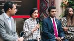 Anila Gopal with panelists during an event hosted by Time global media as part of the COP29 climate summit in Azerbaijan.