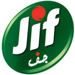 Jif logo green background