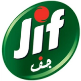 Jif logo green background