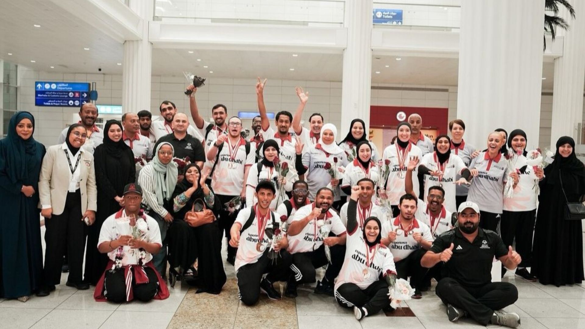 Group at special Olympics